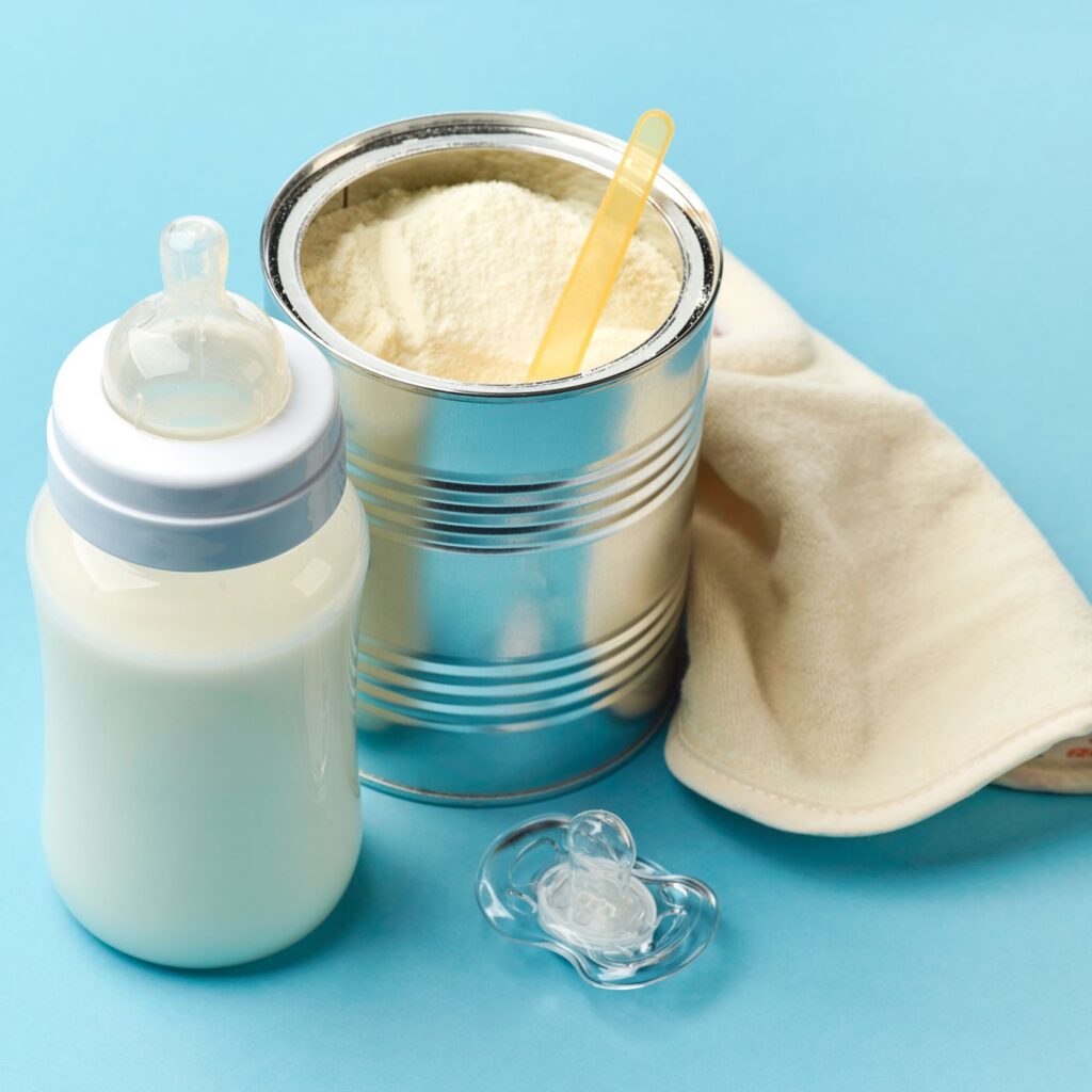 Baby Formula and Baby Bottle